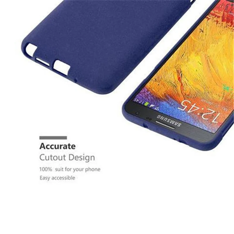 Cadorabo Hülle kompatibel mit Samsung Galaxy NOTE 3 NEO Schutzhülle aus flexiblem TPU Silikon