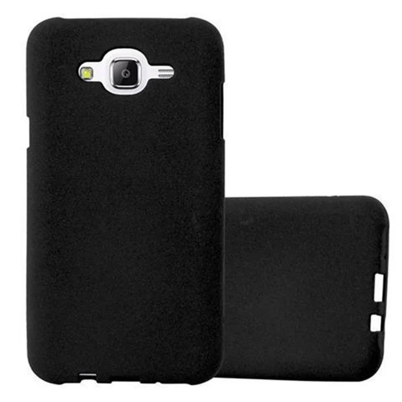 Cadorabo Hülle kompatibel mit Samsung Galaxy J7 2015 Schutzhülle aus flexiblem TPU Silikon