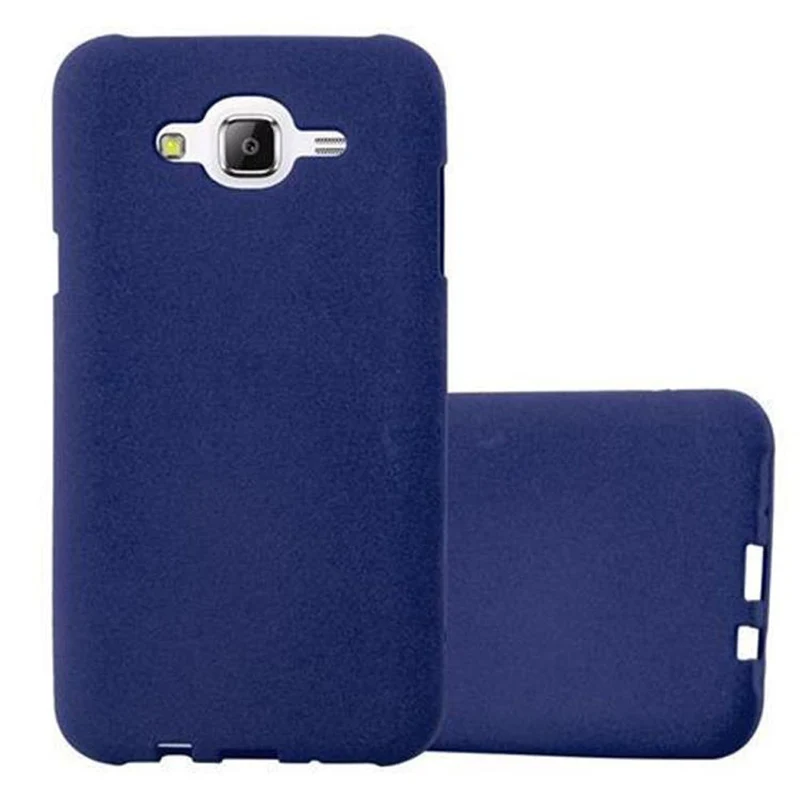 Cadorabo Hülle kompatibel mit Samsung Galaxy J7 2015 Schutzhülle aus flexiblem TPU Silikon