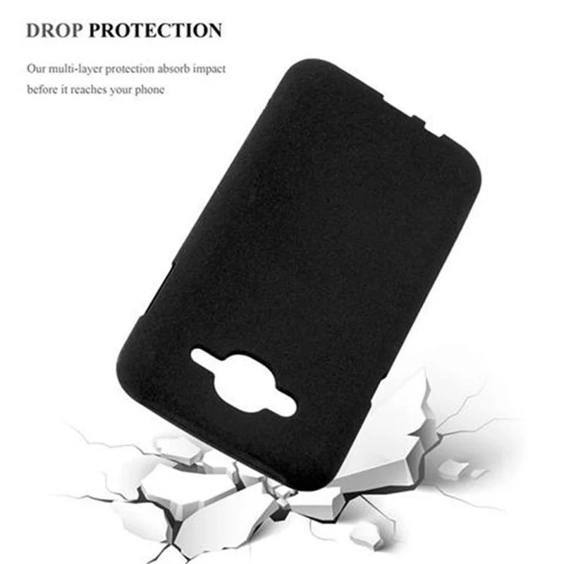 Cadorabo Hülle kompatibel mit Samsung Galaxy J7 2015 Schutzhülle aus flexiblem TPU Silikon