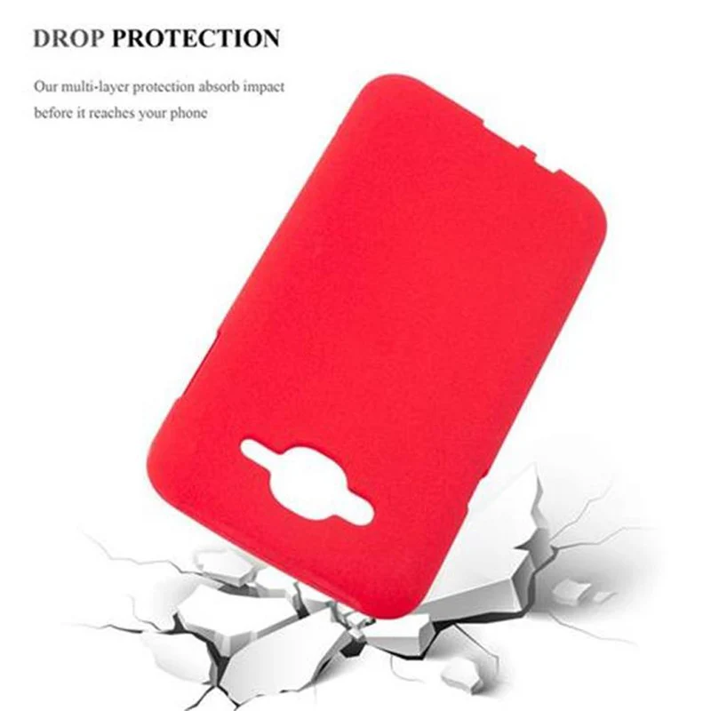 Cadorabo Hülle kompatibel mit Samsung Galaxy J7 2015 Schutzhülle aus flexiblem TPU Silikon