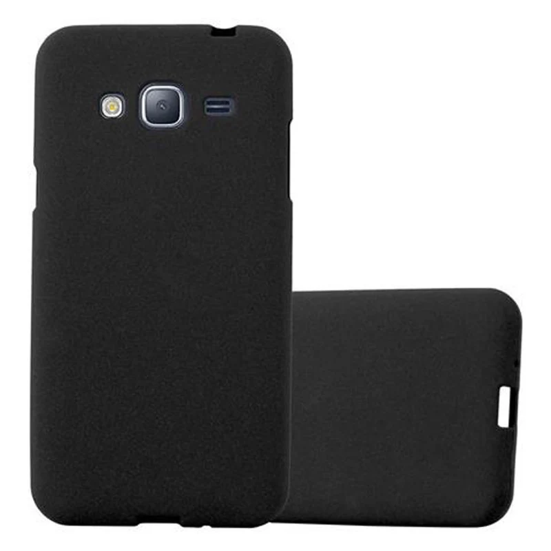 Cadorabo Hülle kompatibel mit Samsung Galaxy J3 2016 Schutzhülle aus flexiblem TPU Silikon