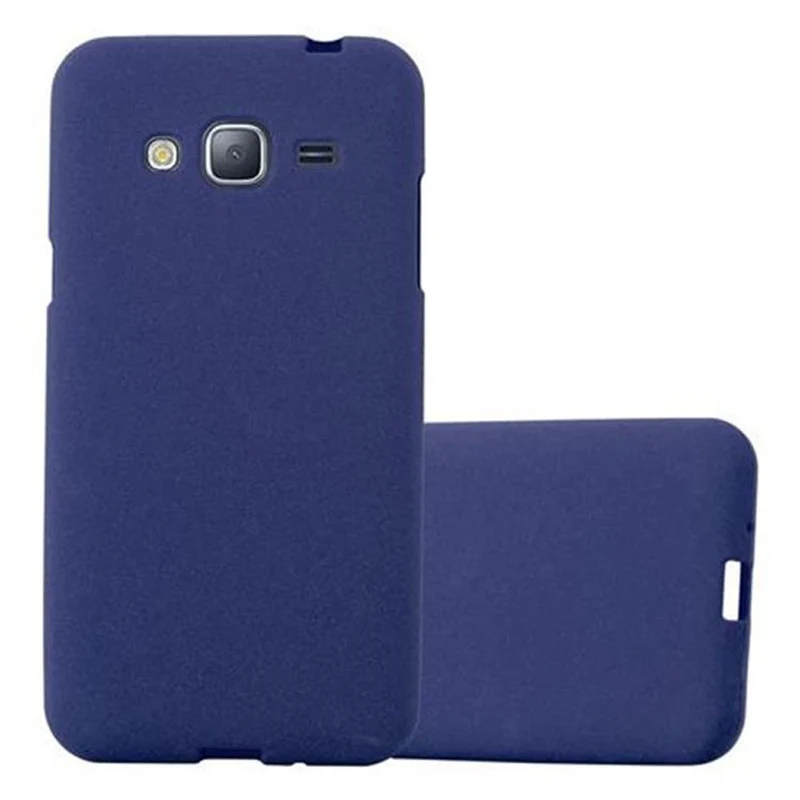 Cadorabo Hülle kompatibel mit Samsung Galaxy J3 2016 Schutzhülle aus flexiblem TPU Silikon