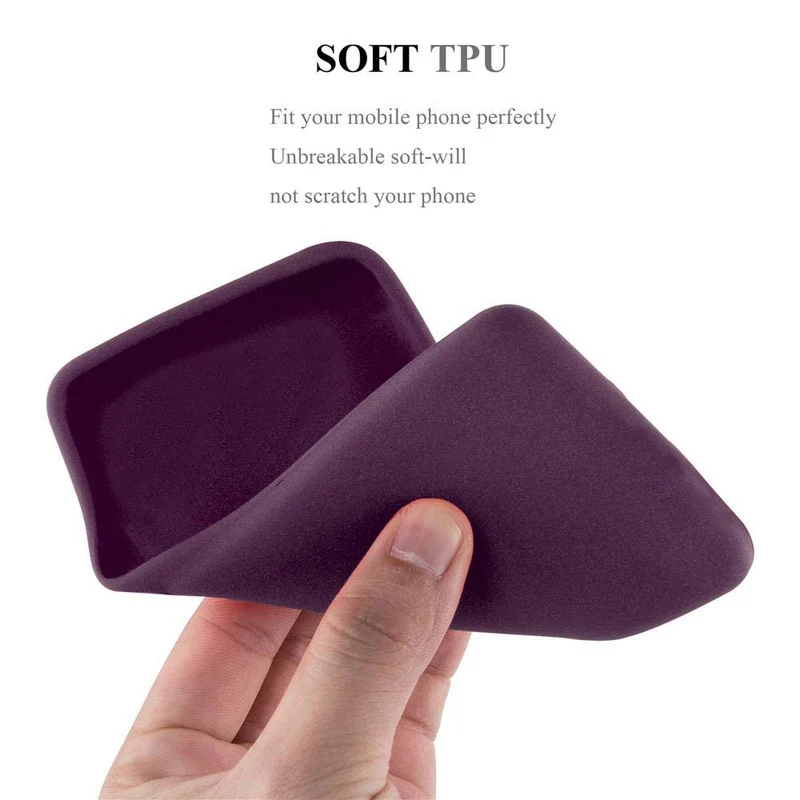 Cadorabo Hülle kompatibel mit Samsung Galaxy J3 2016 Schutzhülle aus flexiblem TPU Silikon