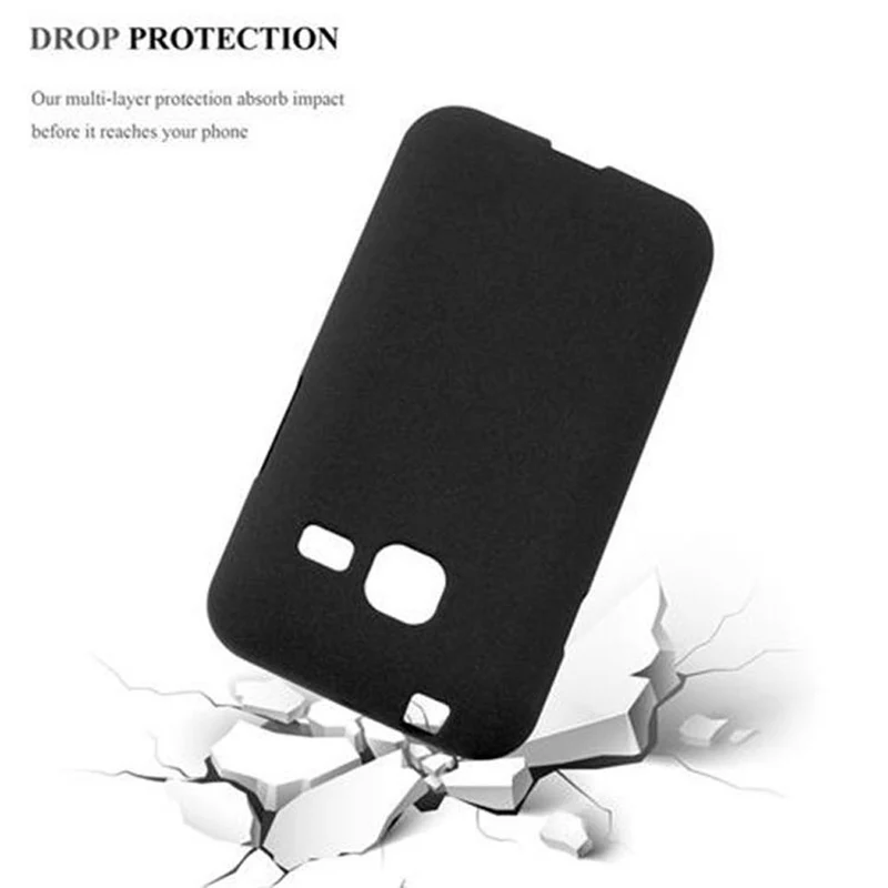 Cadorabo Hülle kompatibel mit Samsung Galaxy J1 MINI Schutzhülle aus flexiblem TPU Silikon
