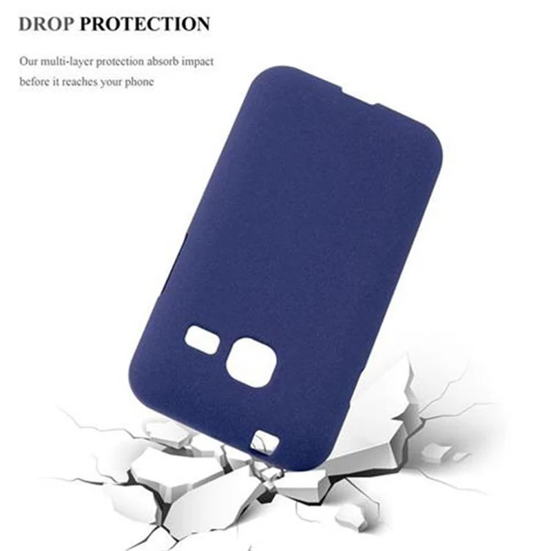 Cadorabo Hülle kompatibel mit Samsung Galaxy J1 MINI Schutzhülle aus flexiblem TPU Silikon