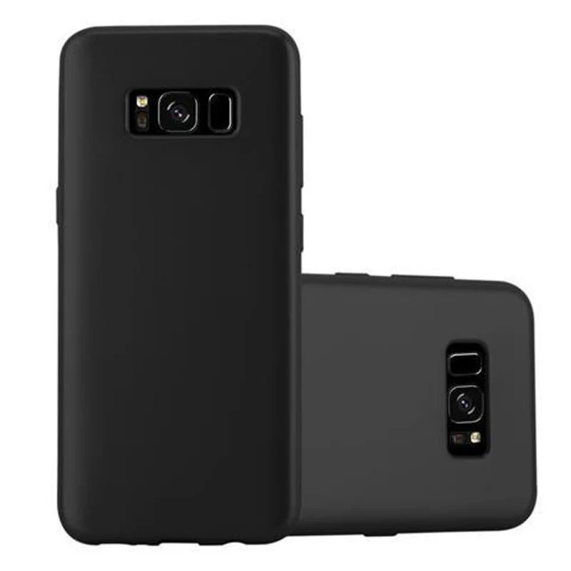 Cadorabo Hülle kompatibel mit Samsung Galaxy S8 PLUS Schutzhülle aus flexiblem TPU Silikon