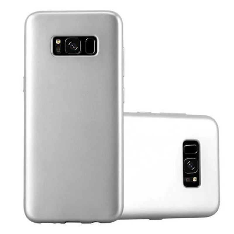 Cadorabo Hülle kompatibel mit Samsung Galaxy S8 PLUS Schutzhülle aus flexiblem TPU Silikon