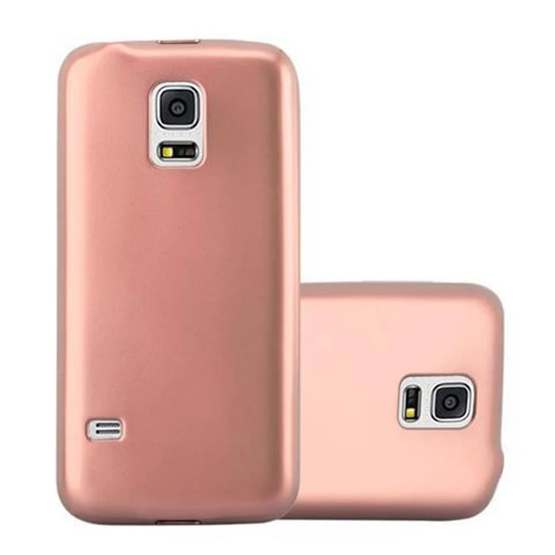 Cadorabo Hülle kompatibel mit Samsung Galaxy S5 / S5 NEO Schutzhülle aus flexiblem TPU Silikon