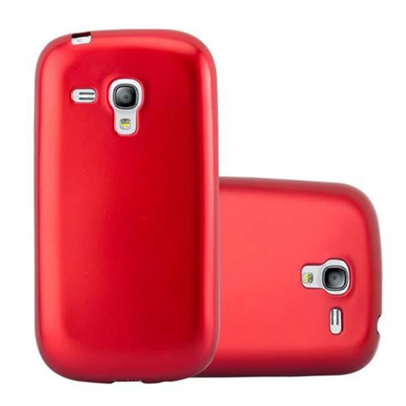 Cadorabo Hülle kompatibel mit Samsung Galaxy S3 MINI Schutzhülle aus flexiblem TPU Silikon