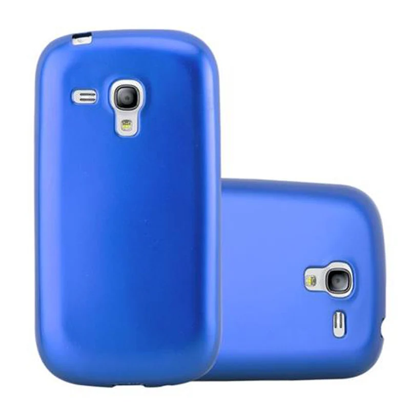 Cadorabo Hülle kompatibel mit Samsung Galaxy S3 MINI Schutzhülle aus flexiblem TPU Silikon