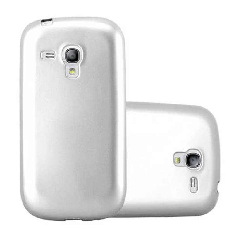 Cadorabo Hülle kompatibel mit Samsung Galaxy S3 MINI Schutzhülle aus flexiblem TPU Silikon