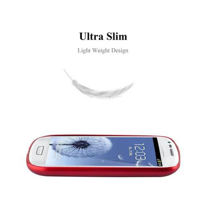 Cadorabo Hülle kompatibel mit Samsung Galaxy S3 MINI Schutzhülle aus flexiblem TPU Silikon