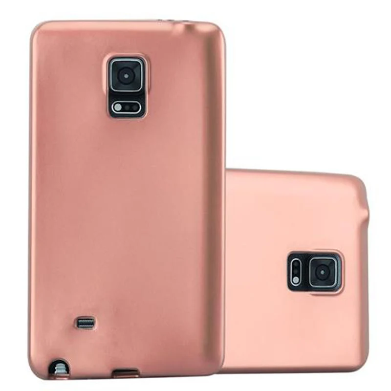 Cadorabo Hülle kompatibel mit Samsung Galaxy NOTE EDGE Schutzhülle aus flexiblem TPU Silikon