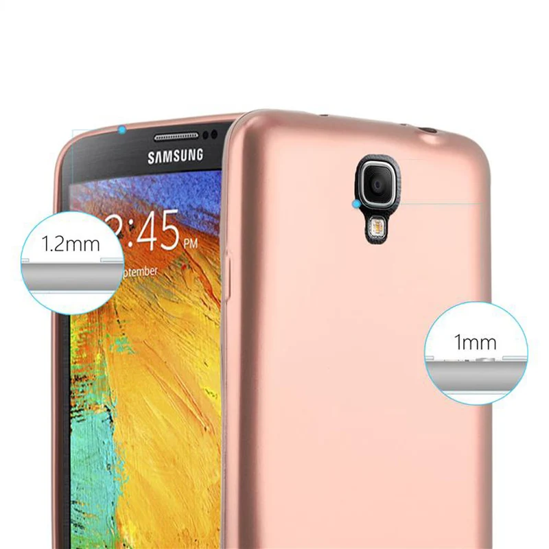 Cadorabo Hülle kompatibel mit Samsung Galaxy NOTE 3 NEO Schutzhülle aus flexiblem TPU Silikon
