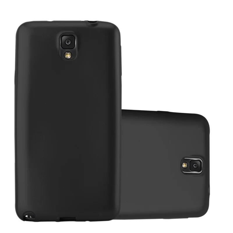 Cadorabo Hülle kompatibel mit Samsung Galaxy NOTE 3 Schutzhülle aus flexiblem TPU Silikon
