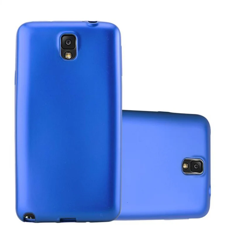 Cadorabo Hülle kompatibel mit Samsung Galaxy NOTE 3 Schutzhülle aus flexiblem TPU Silikon