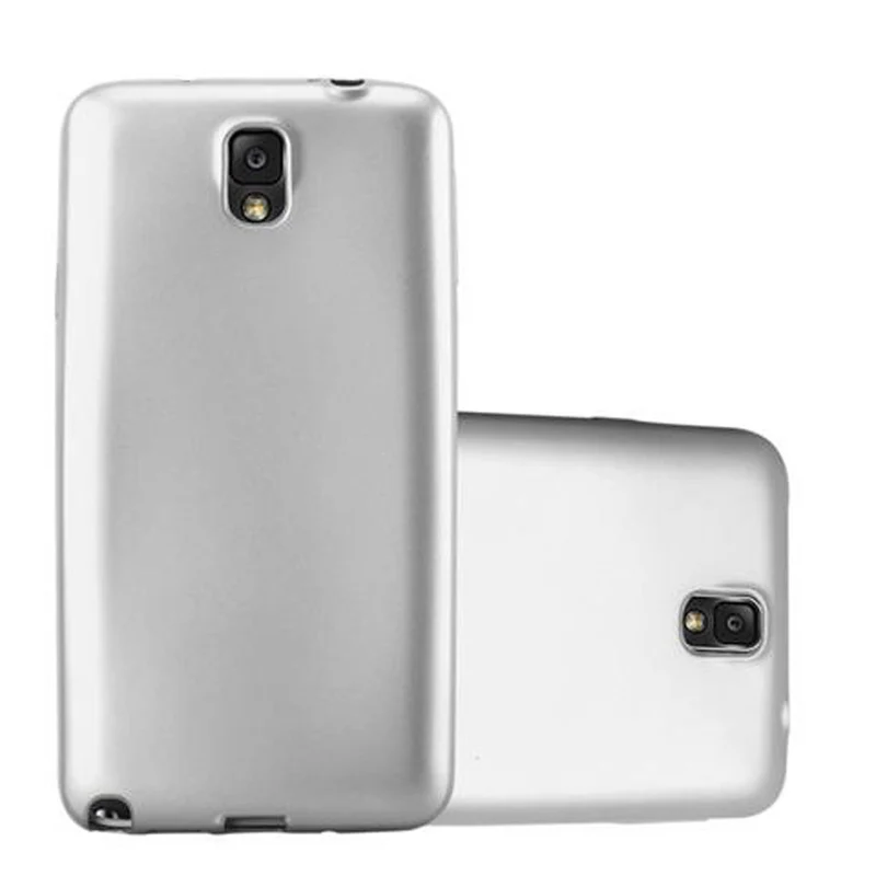 Cadorabo Hülle kompatibel mit Samsung Galaxy NOTE 3 Schutzhülle aus flexiblem TPU Silikon