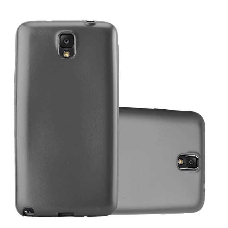 Cadorabo Hülle kompatibel mit Samsung Galaxy NOTE 3 Schutzhülle aus flexiblem TPU Silikon