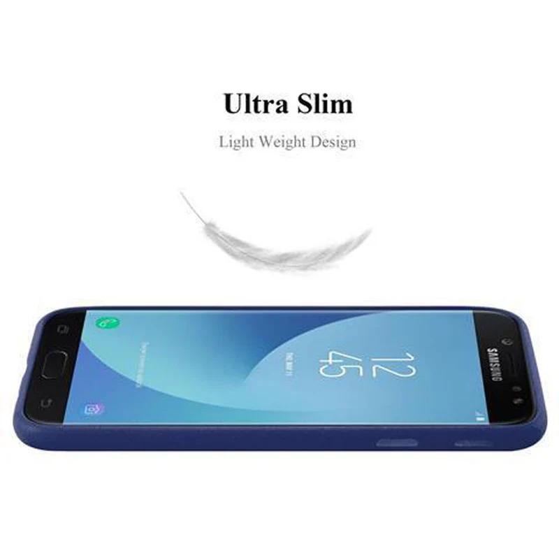 Cadorabo Hülle kompatibel mit Samsung Galaxy J7 2017 / J7 PRO Schutzhülle aus flexiblem TPU Silikon