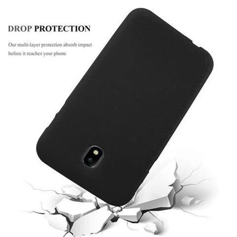 Cadorabo Hülle kompatibel mit Samsung Galaxy J5 2017 / J5 PRO Schutzhülle aus flexiblem TPU Silikon