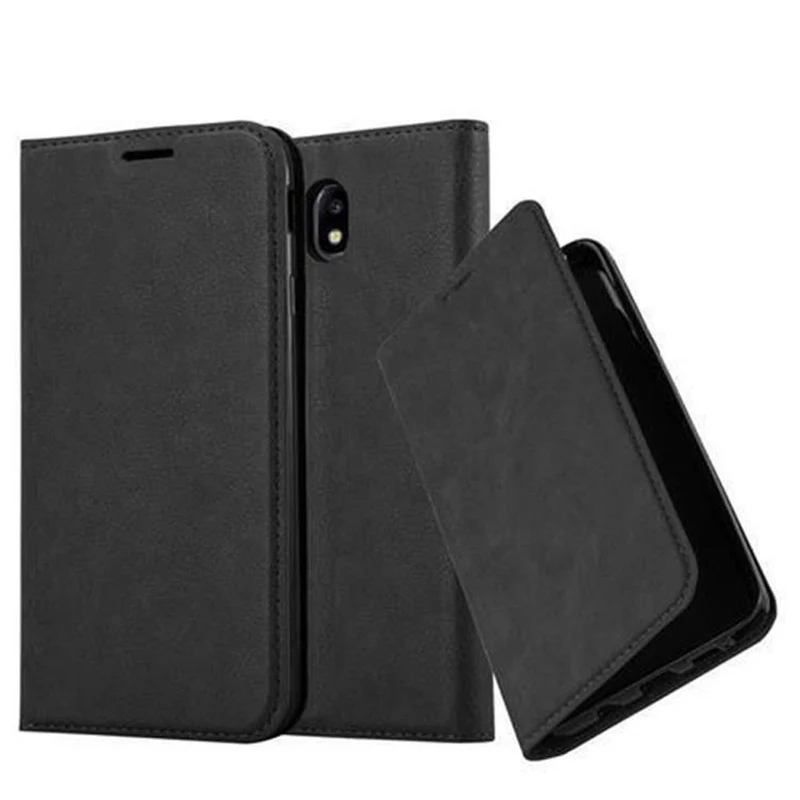 Cadorabo Hülle kompatibel mit Samsung Galaxy J7 2017 / J7 PRO Schutzhülle mit Magnetverschluss, Standfunktion und Kartenfach
