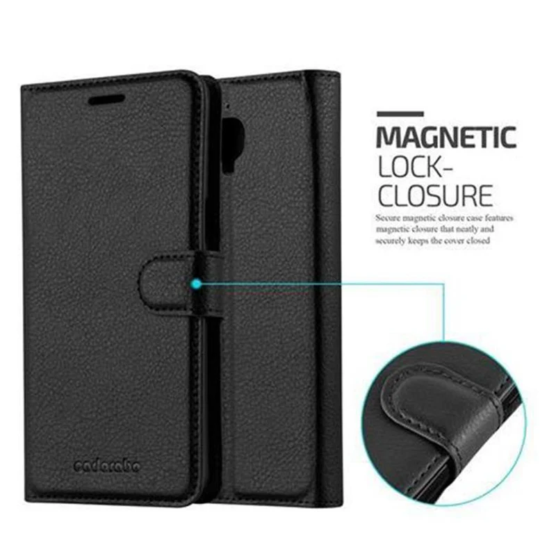 Cadorabo Hülle kompatibel mit OnePlus 3 / 3T Schutzhülle mit Magnetverschluss, Standfunktion und Kartenfach