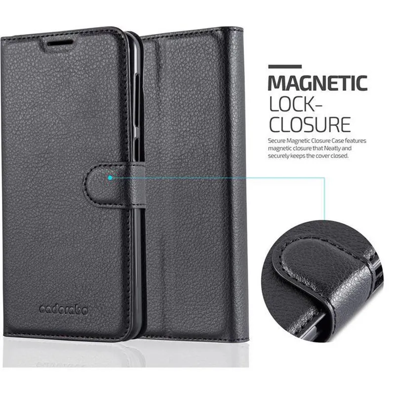 Cadorabo Hülle kompatibel mit HTC Desire 10 LIFESTYLE / Desire 825 Schutzhülle mit Magnetverschluss, Standfunktion und Kartenfach
