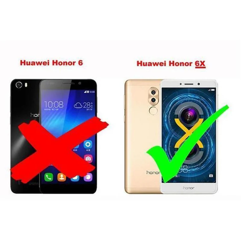 Cadorabo Hülle kompatibel mit Huawei MATE 9 LITE / GR5 2017 / Honor 6X Schutzhülle mit Magnetverschluss, Standfunktion und Kartenfach