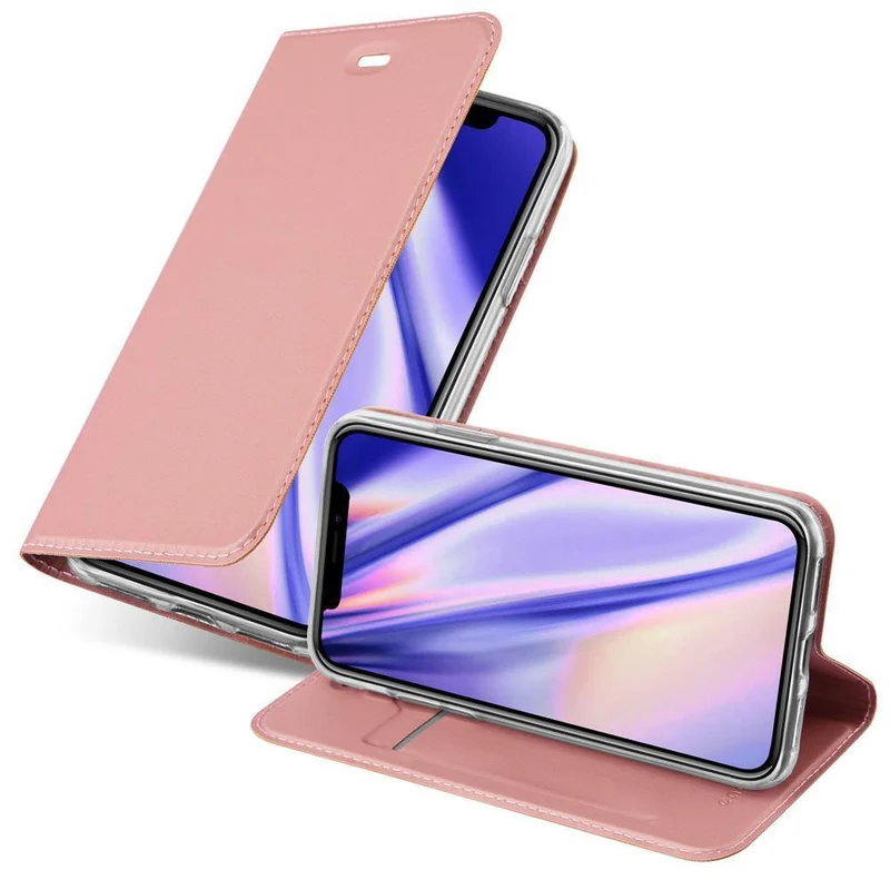 Cadorabo Hülle kompatibel mit Apple iPhone X / XS Schutzhülle mit Magnetverschluss, Standfunktion und Kartenfach
