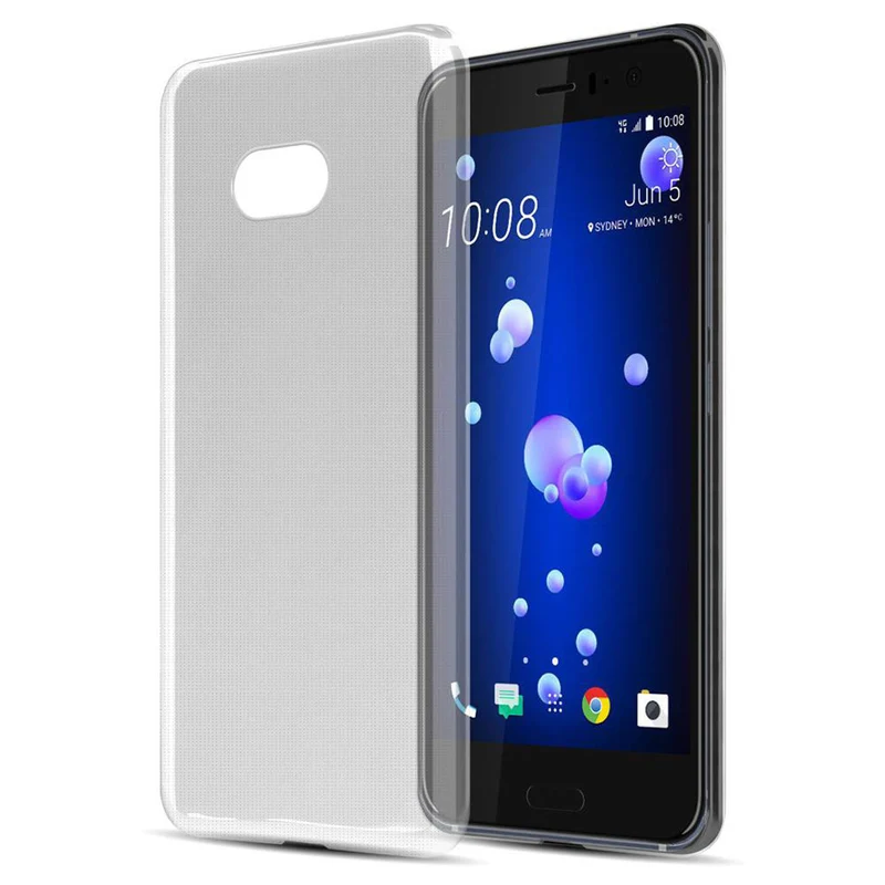 Cadorabo Hülle kompatibel mit HTC OCEAN / U11 Schutzhülle aus flexiblem TPU Silikon