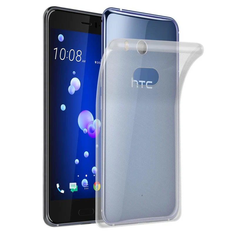 Cadorabo Hülle kompatibel mit HTC OCEAN / U11 Schutzhülle aus flexiblem TPU Silikon