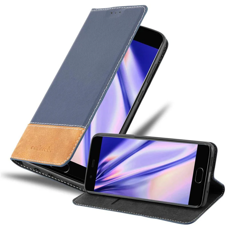 Cadorabo Hülle kompatibel mit Huawei P10 Schutzhülle mit Magnetverschluss, Standfunktion und Kartenfach