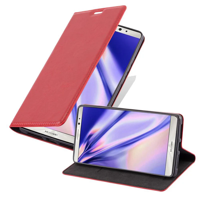 Cadorabo Hülle kompatibel mit Huawei MATE 8 Schutzhülle mit Magnetverschluss, Standfunktion und Kartenfach