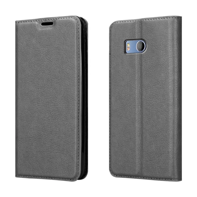 Cadorabo Hülle kompatibel mit HTC OCEAN / U11 Schutzhülle mit Magnetverschluss, Standfunktion und Kartenfach