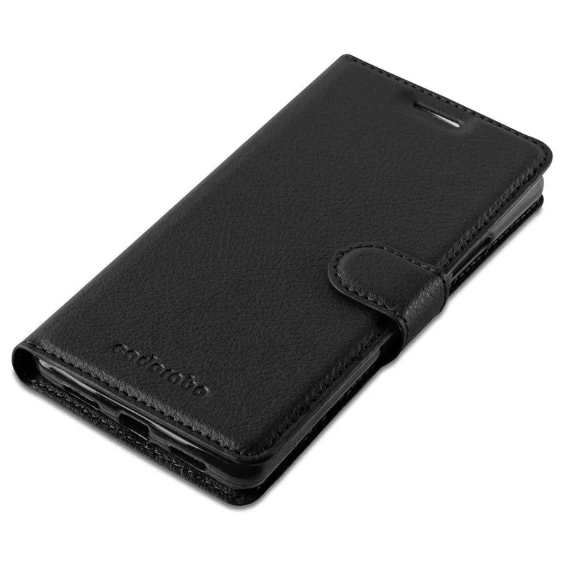 Cadorabo Hülle kompatibel mit Huawei P8 LITE 2017 / P9 LITE 2017 Schutzhülle mit Magnetverschluss, Standfunktion und Kartenfach
