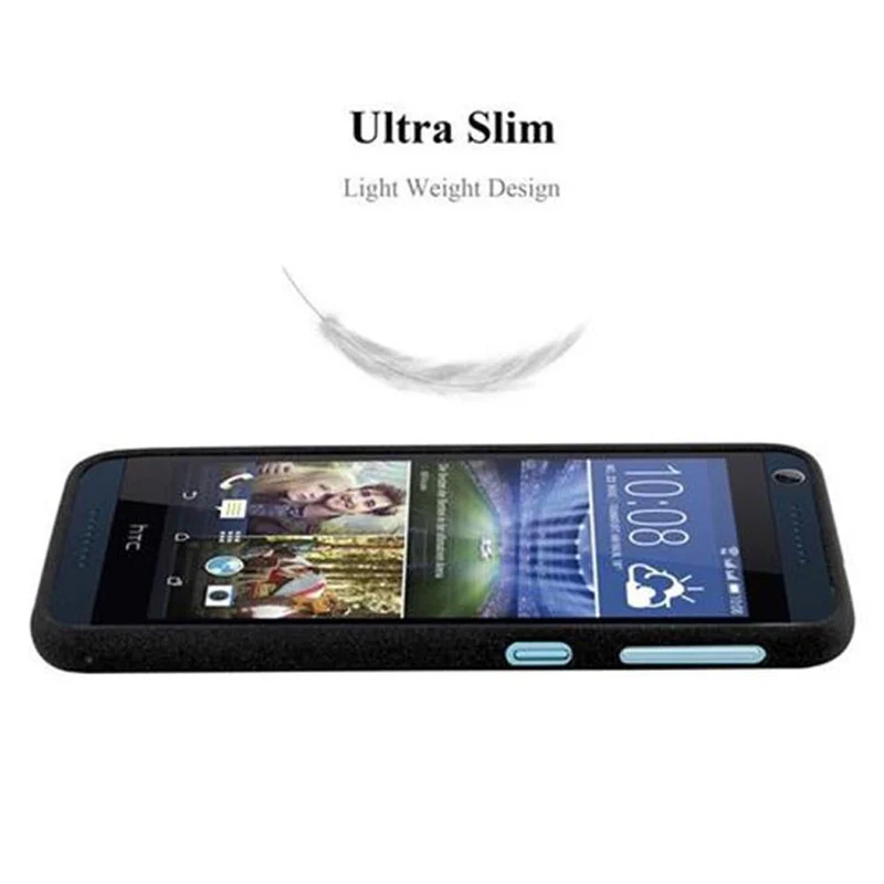 Cadorabo Hülle kompatibel mit HTC Desire 626G Schutzhülle aus flexiblem TPU Silikon
