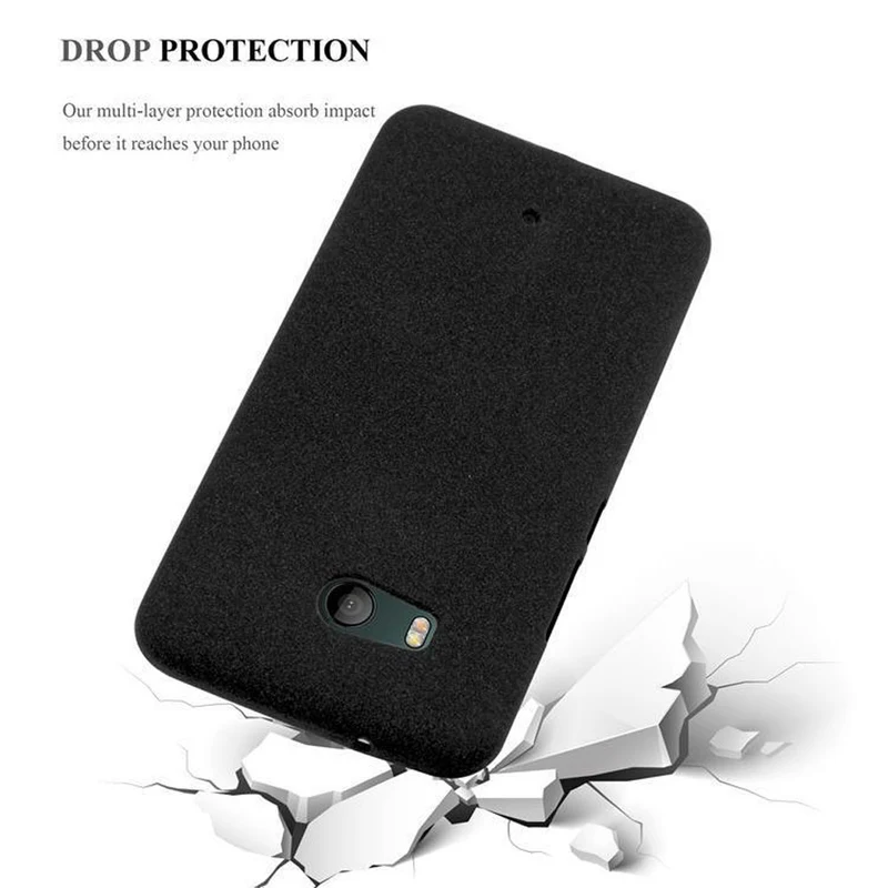 Cadorabo Hülle kompatibel mit HTC OCEAN / U11 Schutzhülle aus flexiblem TPU Silikon