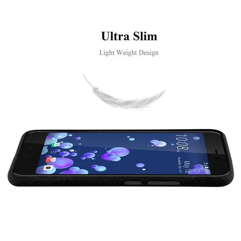 Cadorabo Hülle kompatibel mit HTC OCEAN / U11 Schutzhülle aus flexiblem TPU Silikon