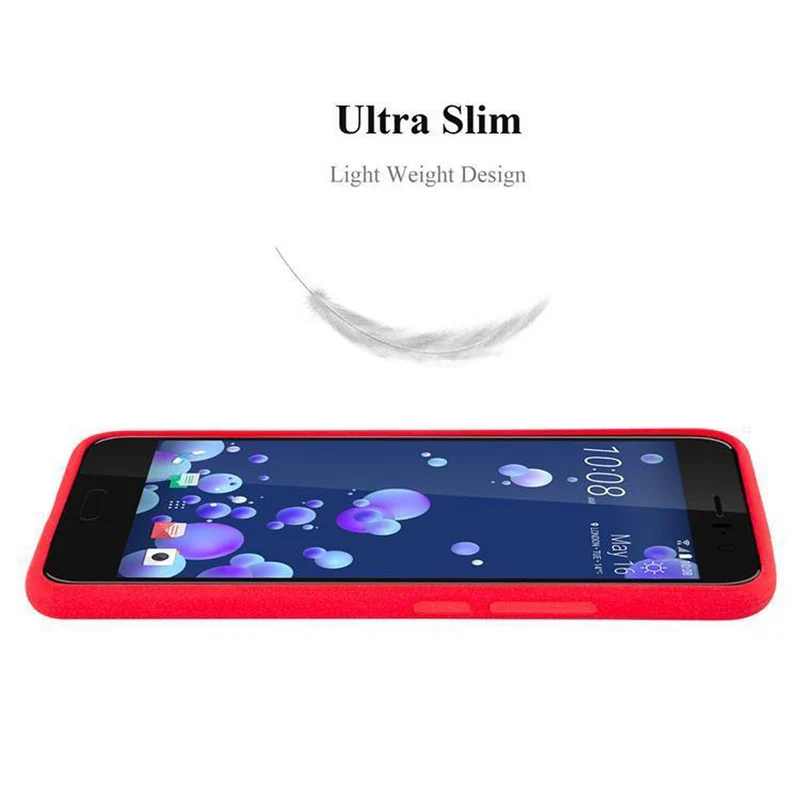 Cadorabo Hülle kompatibel mit HTC OCEAN / U11 Schutzhülle aus flexiblem TPU Silikon