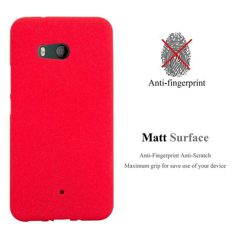 Cadorabo Hülle kompatibel mit HTC OCEAN / U11 Schutzhülle aus flexiblem TPU Silikon