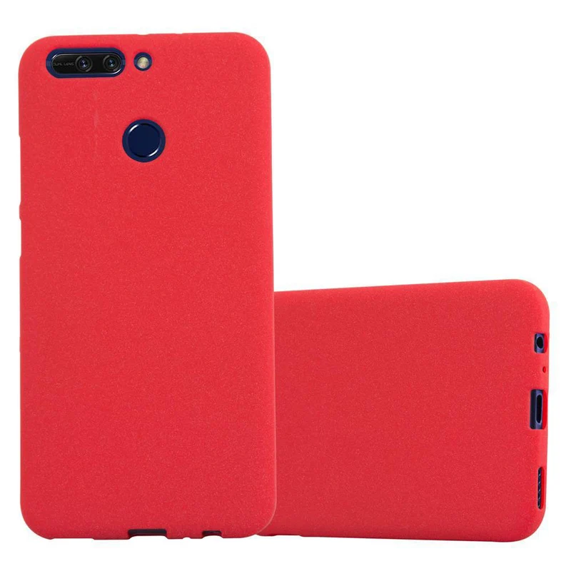 Cadorabo Hülle kompatibel mit Honor 8 PRO Schutzhülle aus flexiblem TPU Silikon