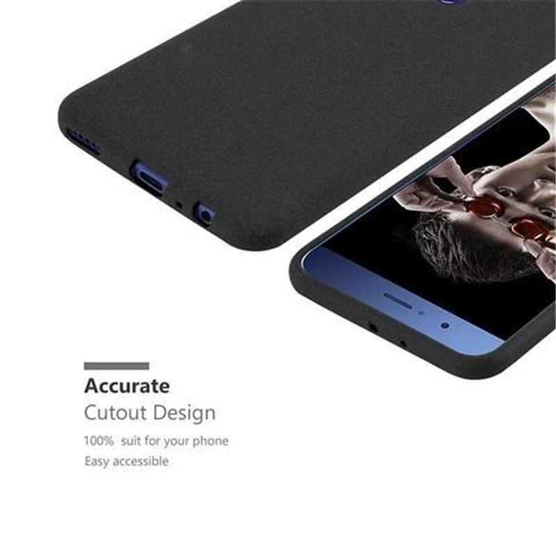 Cadorabo Hülle kompatibel mit Honor 8 PRO Schutzhülle aus flexiblem TPU Silikon