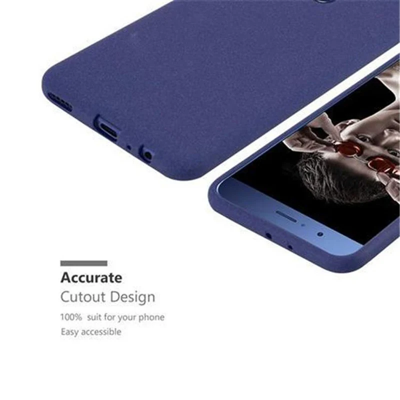 Cadorabo Hülle kompatibel mit Honor 8 PRO Schutzhülle aus flexiblem TPU Silikon