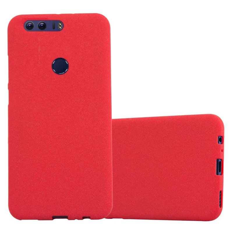 Cadorabo Hülle kompatibel mit Honor 8 / 8 PREMIUM Schutzhülle aus flexiblem TPU Silikon