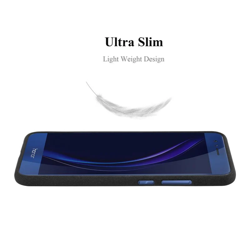 Cadorabo Hülle kompatibel mit Honor 8 / 8 PREMIUM Schutzhülle aus flexiblem TPU Silikon