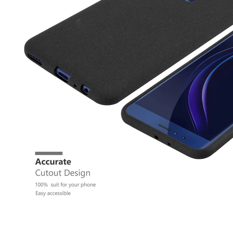 Cadorabo Hülle kompatibel mit Honor 8 / 8 PREMIUM Schutzhülle aus flexiblem TPU Silikon