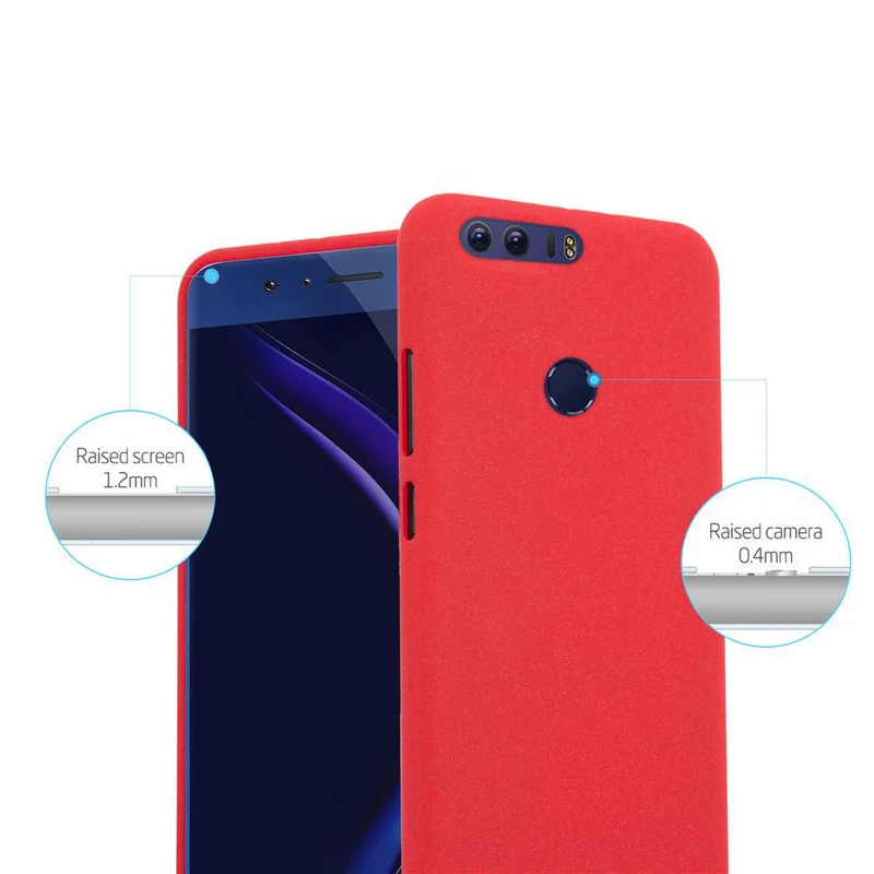 Cadorabo Hülle kompatibel mit Honor 8 / 8 PREMIUM Schutzhülle aus flexiblem TPU Silikon