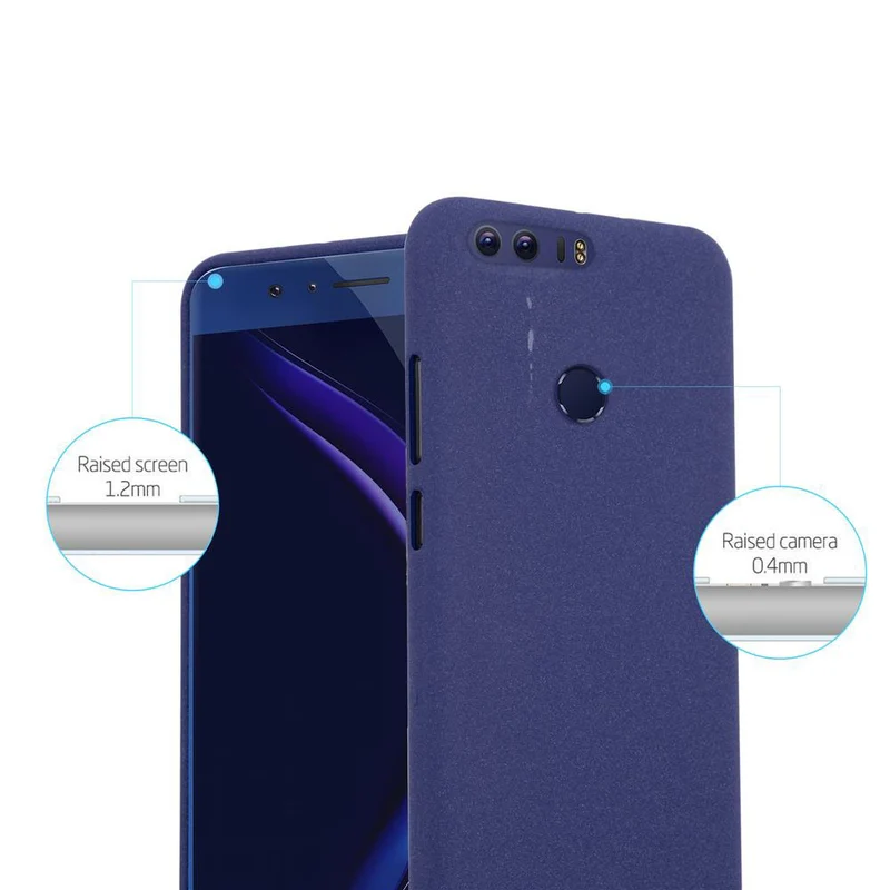 Cadorabo Hülle kompatibel mit Honor 8 / 8 PREMIUM Schutzhülle aus flexiblem TPU Silikon