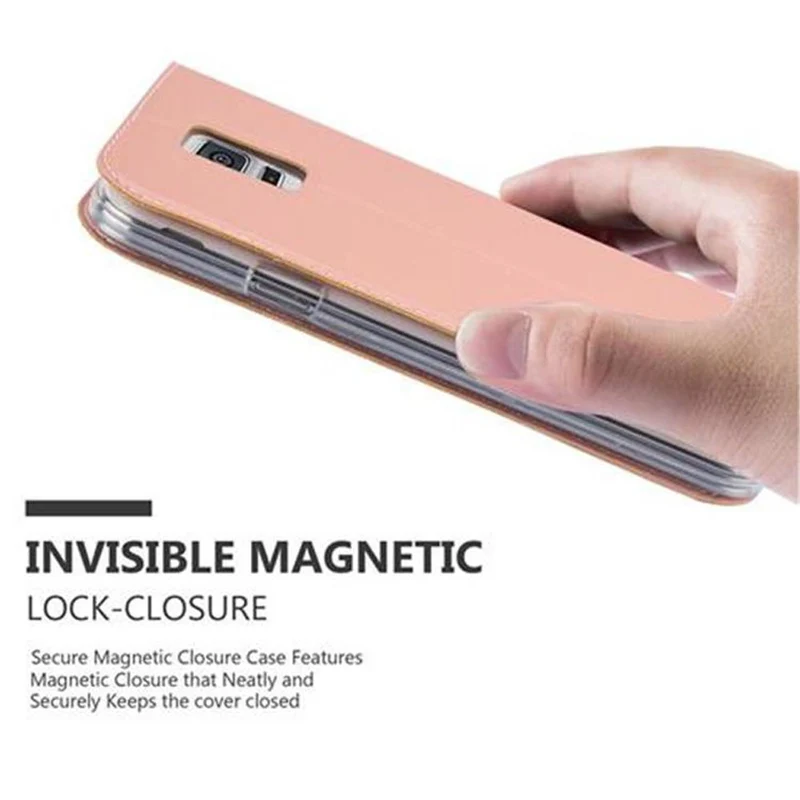 Cadorabo Hülle kompatibel mit Samsung Galaxy S5 / S5 NEO Schutzhülle mit Magnetverschluss, Standfunktion und Kartenfach